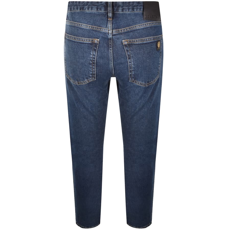Image number 3 for Belstaff B81 Slim Taper Jeans Washed Indigo