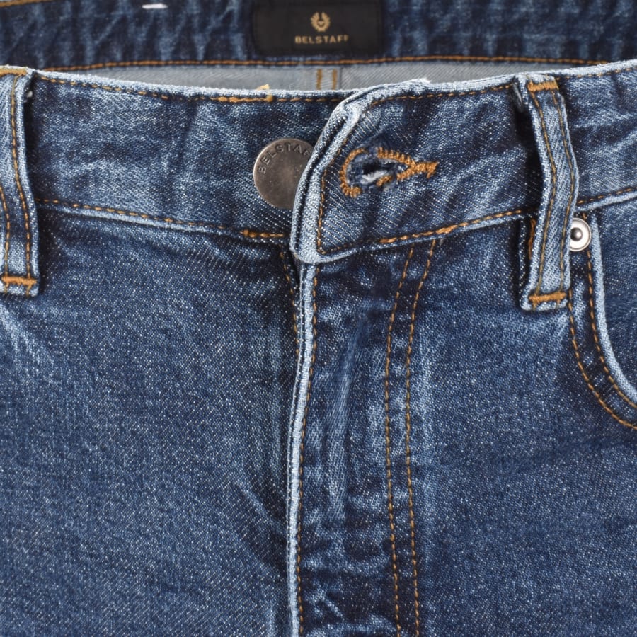 Image number 5 for Belstaff B81 Slim Taper Jeans Washed Indigo