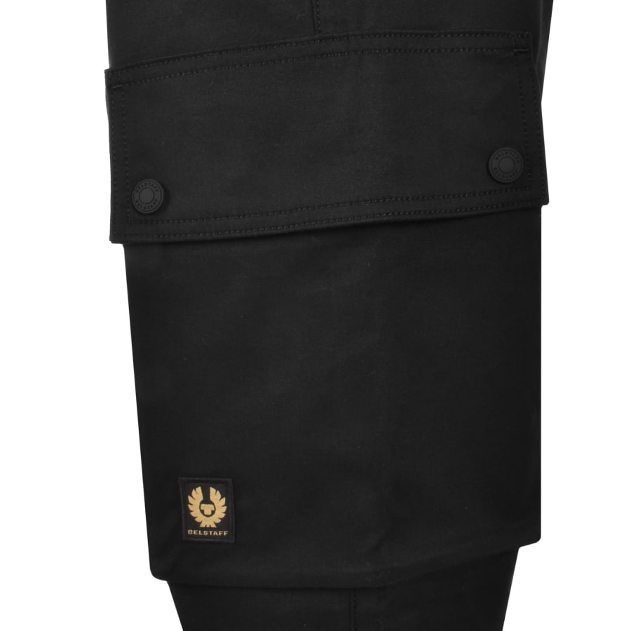 Image number 4 for Belstaff Route Cargo Trousers Black