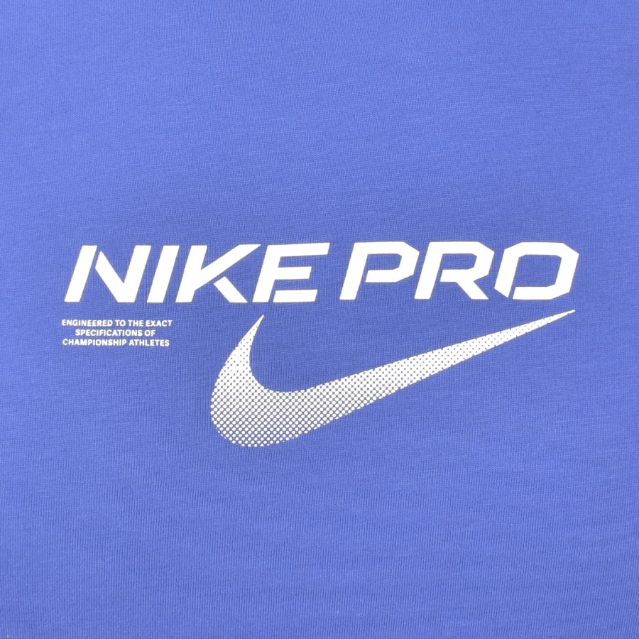 Image number 3 for Nike Training Dri Fit Pro T Shirt Comet Blue
