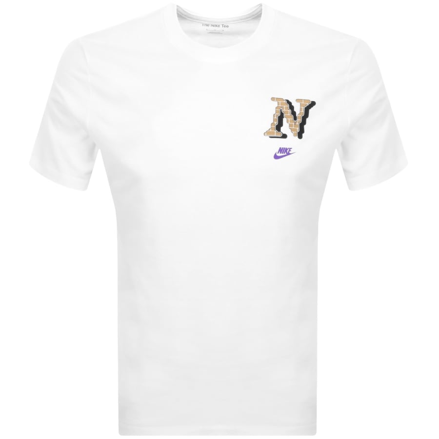 Image number 2 for Nike Varsity T Shirt White