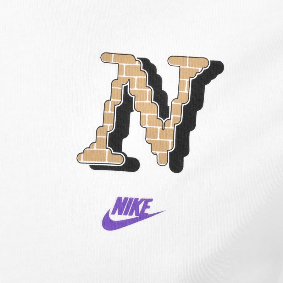 Image number 4 for Nike Varsity T Shirt White