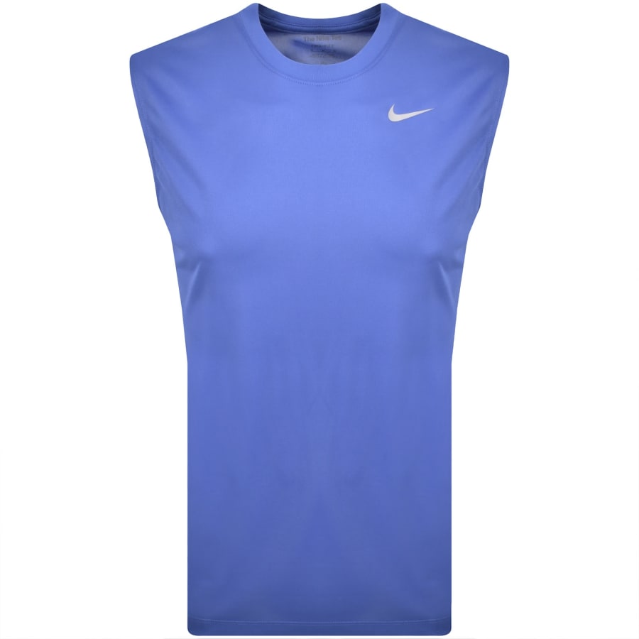 Image number 1 for Nike Training Dri Fit Legend Vest Comet Blue