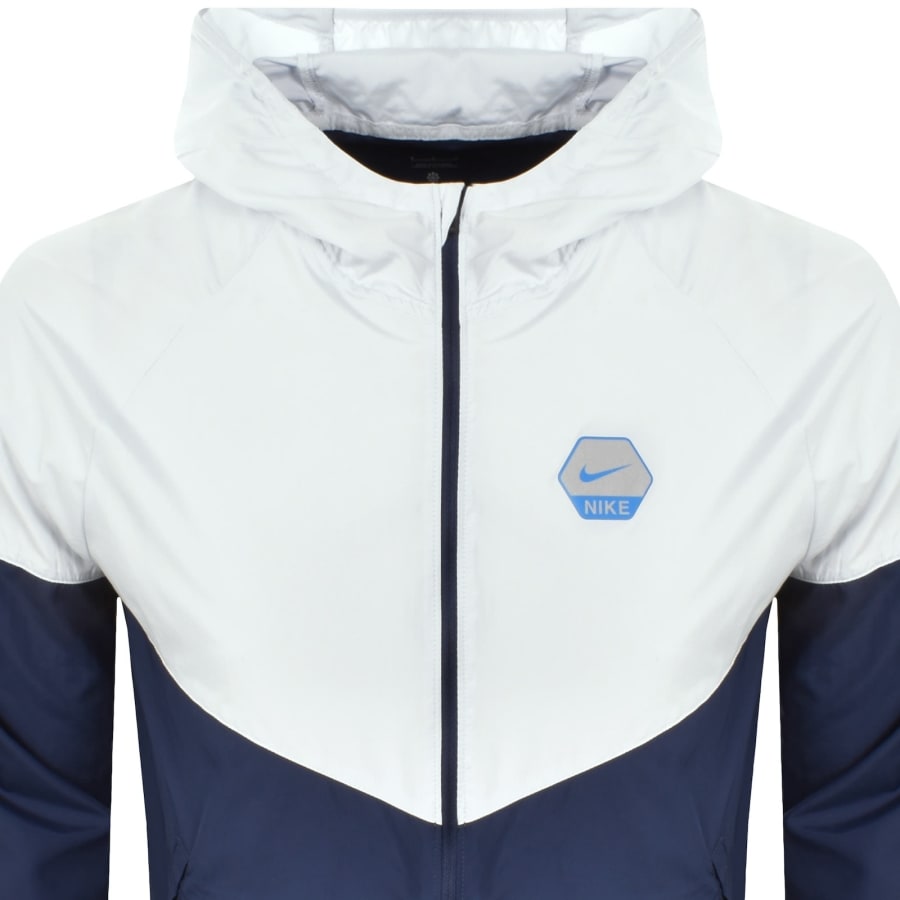 Image number 2 for Nike Full Zip Lightweight Jacket Navy