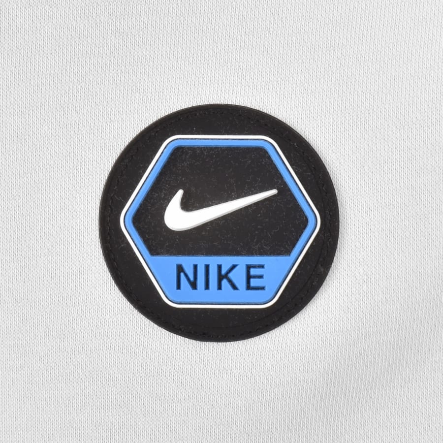 Image number 3 for Nike Full Zip Hoodie Grey