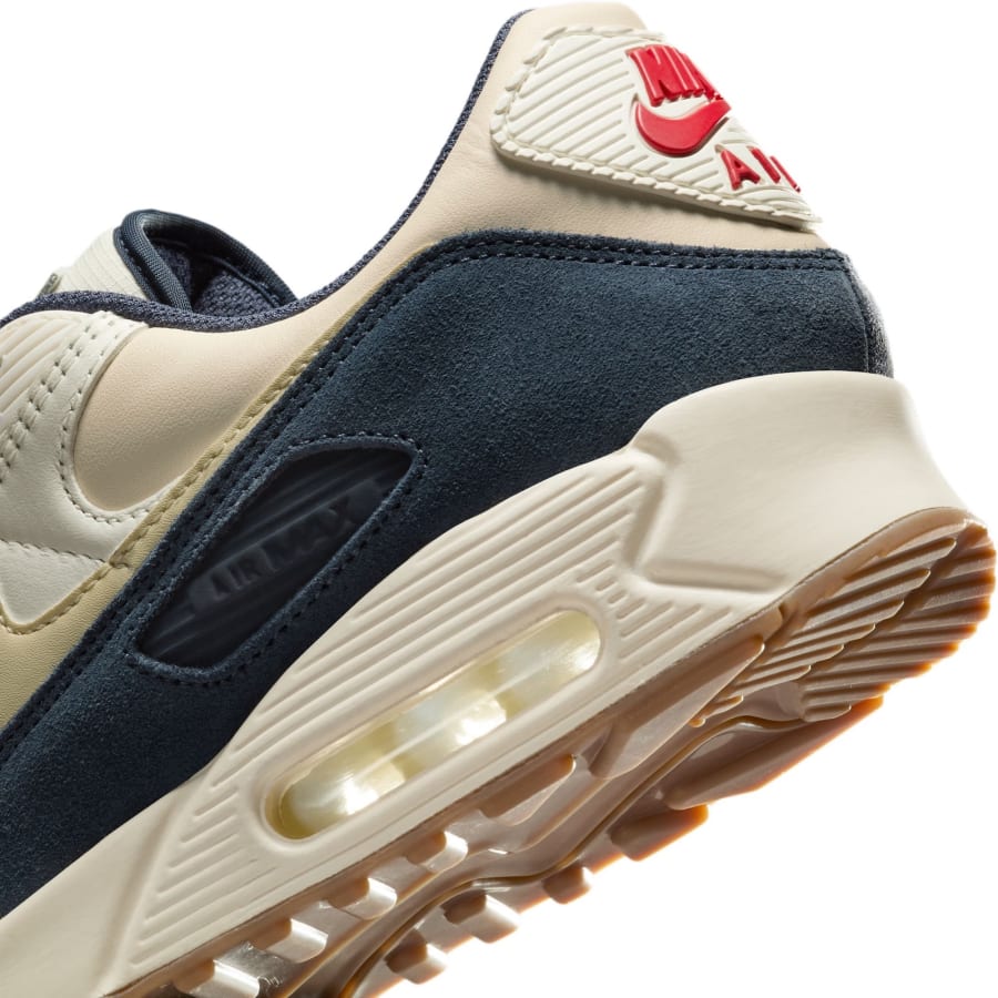 Image number 4 for Nike Air Max 90 Trainers Ivory