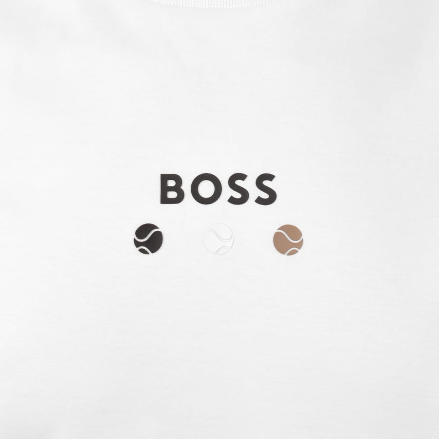 Image number 3 for BOSS Open 25 T Shirt White