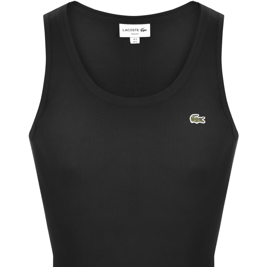 Image number 2 for Lacoste Slim Fit Vest Black