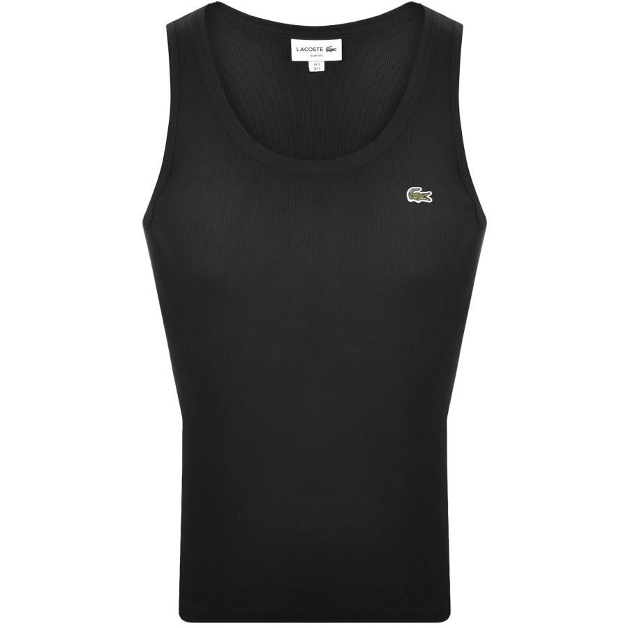 Image number 1 for Lacoste Slim Fit Vest Black