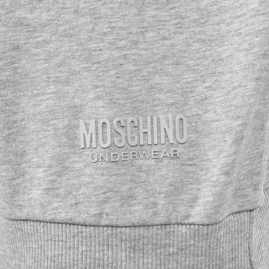 Image number 4 for Moschino Tape Logo Sweatshirt Grey