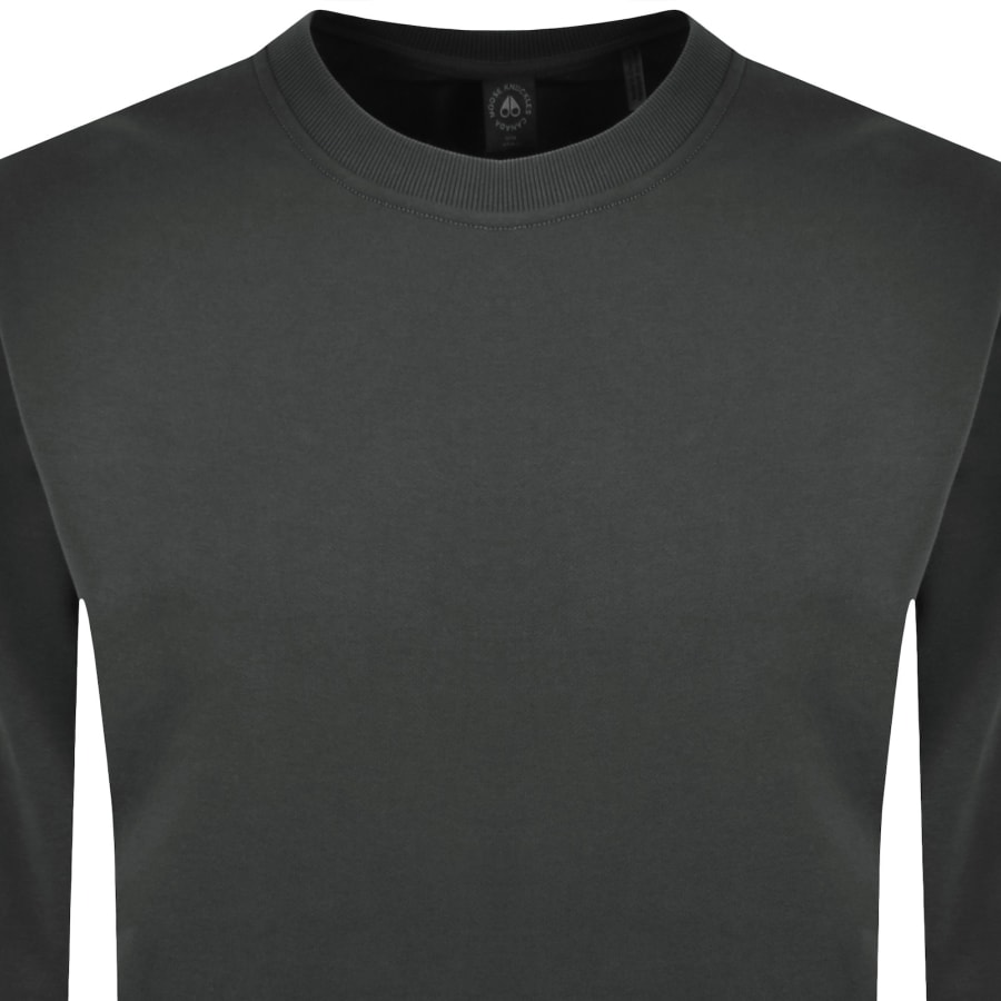 Image number 3 for Moose Knuckles Hartsfield Sweatshirt Grey