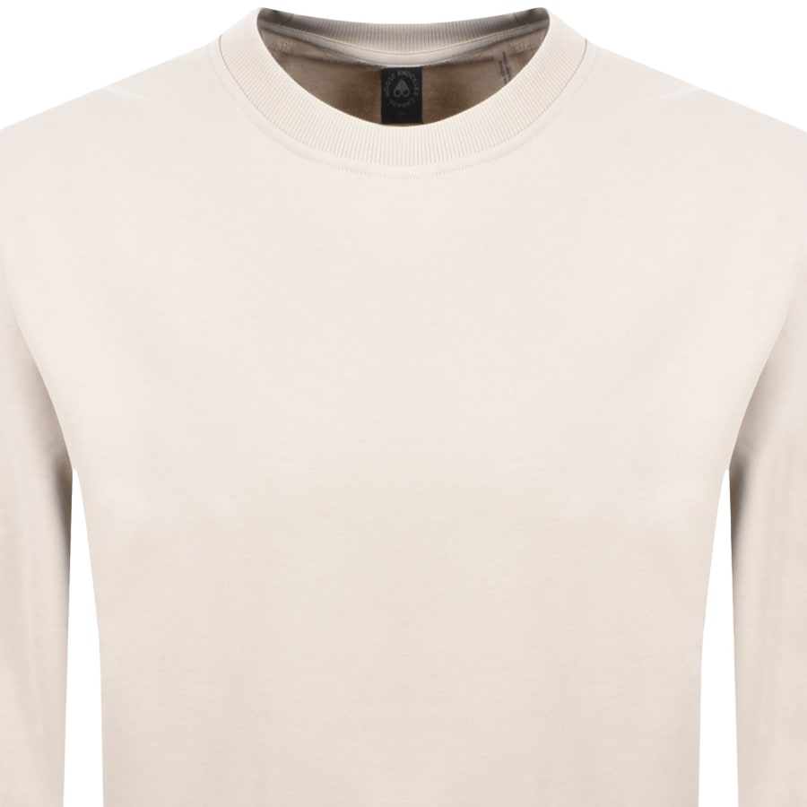 Image number 3 for Moose Knuckles Hartsfield Sweatshirt Beige