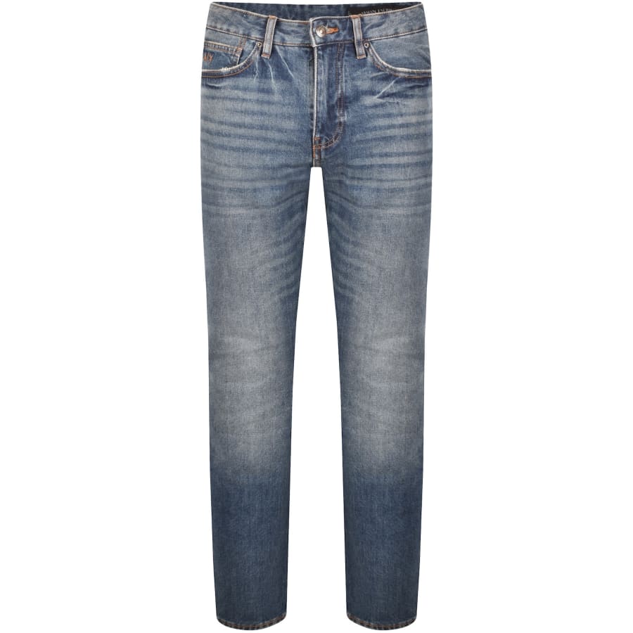 Image number 2 for Armani Exchange J14 Slim Fit Jeans Blue