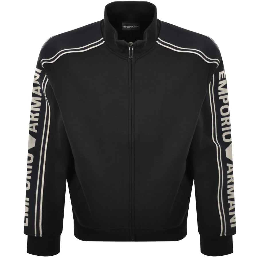 Image number 1 for Emporio Armani Full Zip Sweatshirt Black