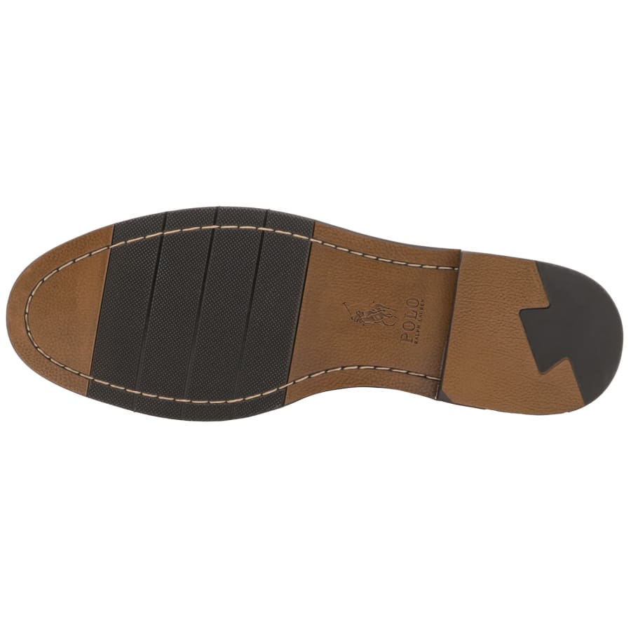 Image number 5 for Ralph Lauren Alston Penny Loafers Brown