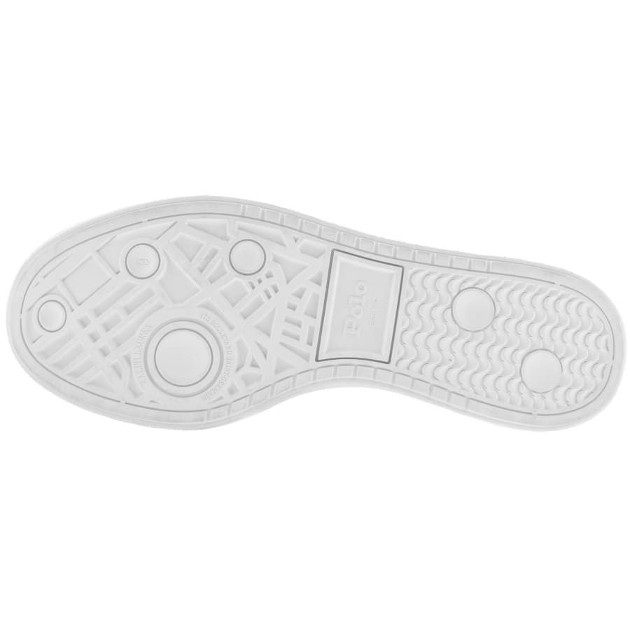 Image number 5 for Ralph Lauren Bedford Trainers White