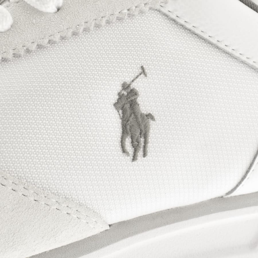 Image number 4 for Ralph Lauren Varick Trainers White