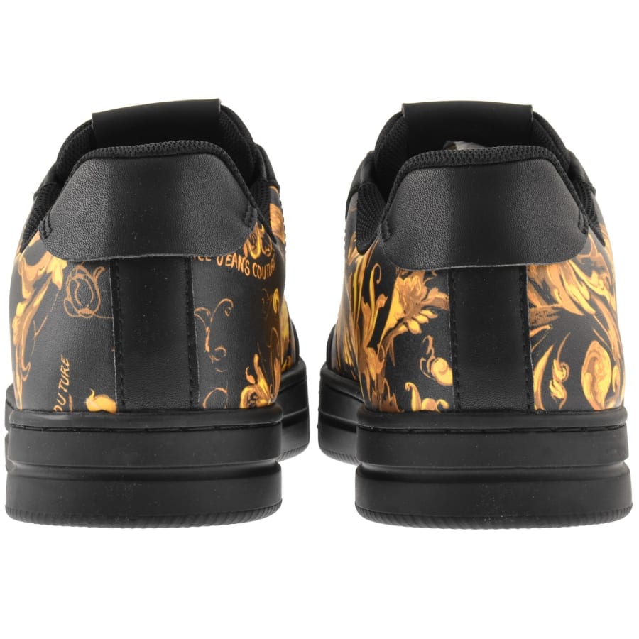 Image number 2 for Versace Jeans Couture Court Trainers Black