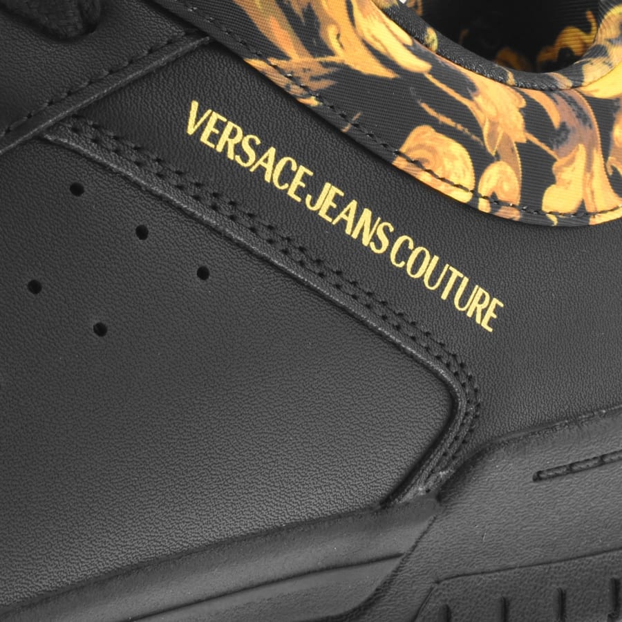 Image number 4 for Versace Jeans Couture Brooklyn Trainers Black
