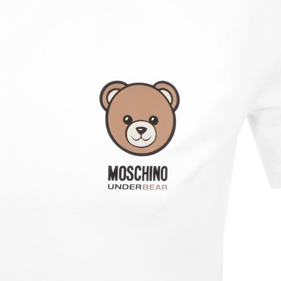 Image number 3 for Moschino Logo T Shirt White