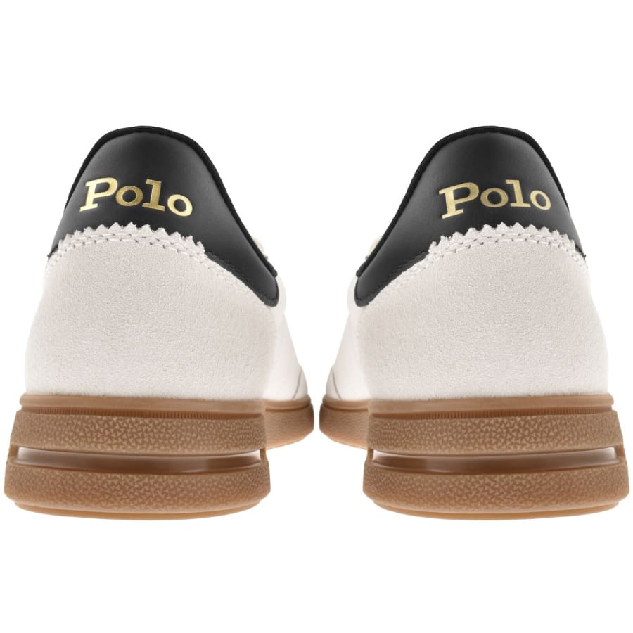 Image number 2 for Ralph Lauren Bedford Trainers White