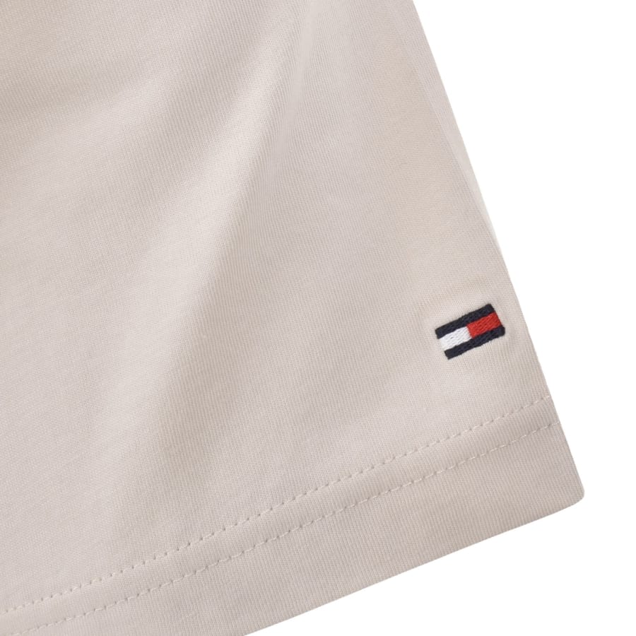 Image number 4 for Tommy Hilfiger Logo Brand Love T Shirt Off White