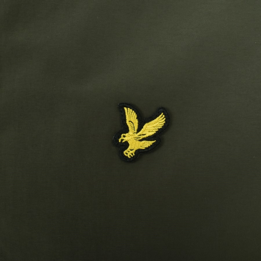 Image number 3 for Lyle And Scott Hooded Pocket Jacket Green