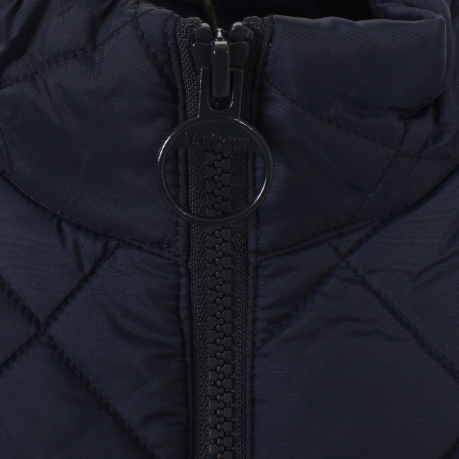 Image number 3 for Barbour Monty Quilted Gilet Navy