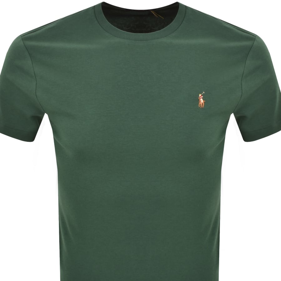 Image number 2 for Ralph Lauren Crew Neck T Shirt Green
