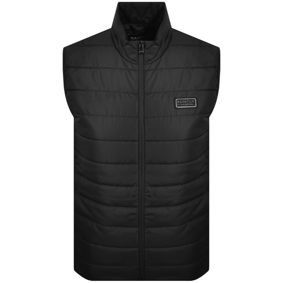 Image number 1 for Barbour International Aldon Quilted Gilet Black