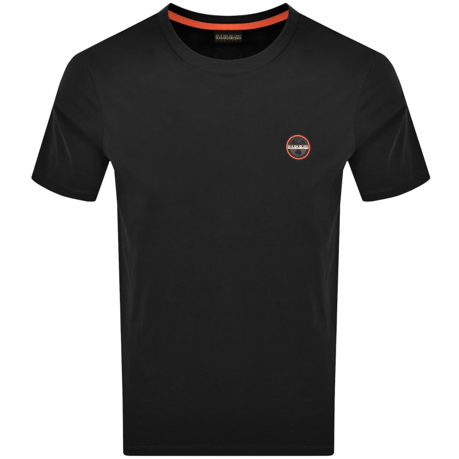 Image number 1 for Napapijri S Badge T Shirt Black