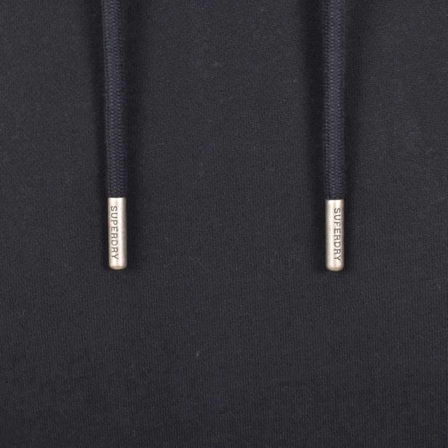 Image number 5 for Superdry Essential Logo Hoodie Navy