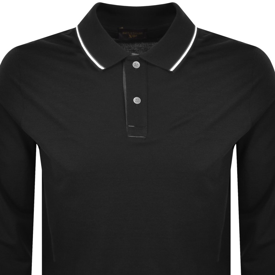 Image number 3 for Paul And Shark Polo T Shirt Black