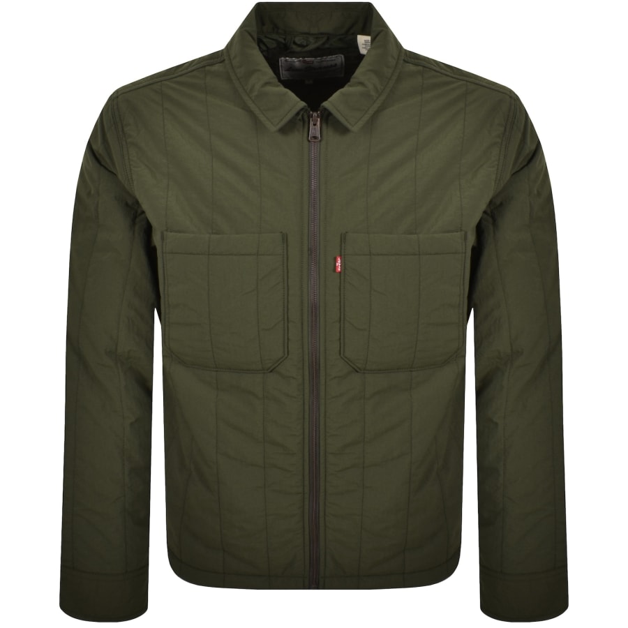 Image number 1 for Levis Kyren Overshirt Green