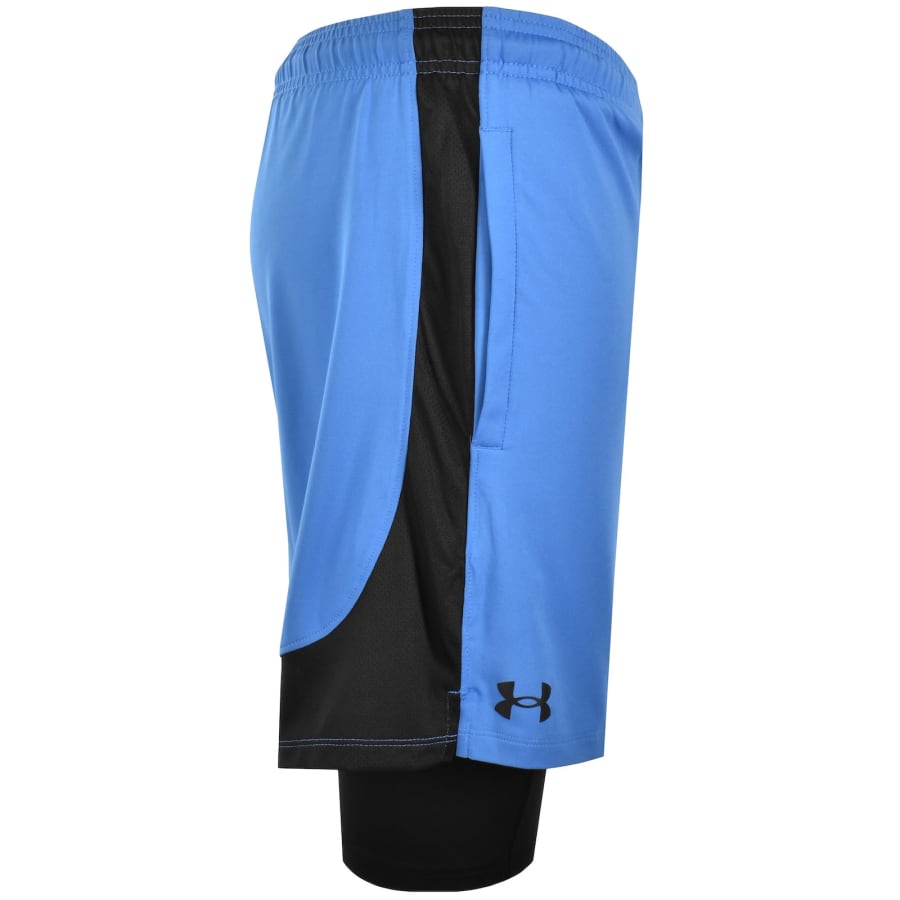 Image number 5 for Under Armour Tech Vent 2In1 Shorts Blue