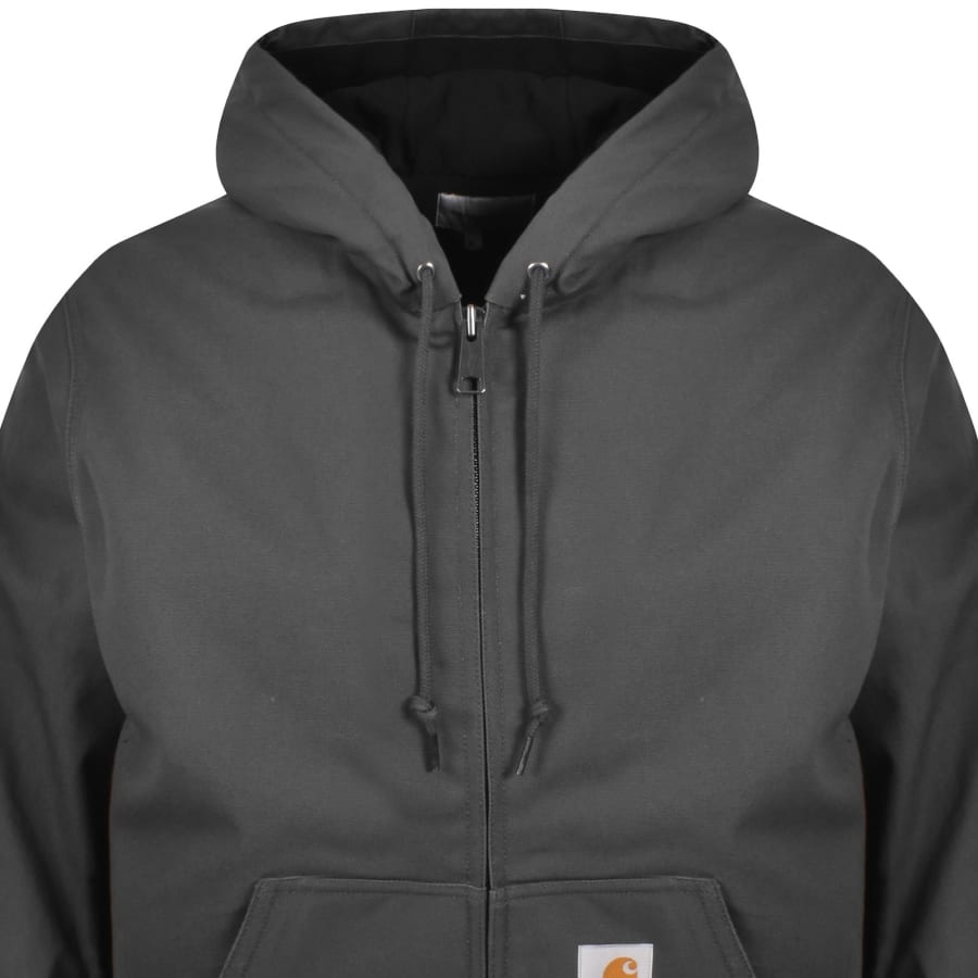 Image number 2 for Carhartt WIP Active Jacket Graphite Grey