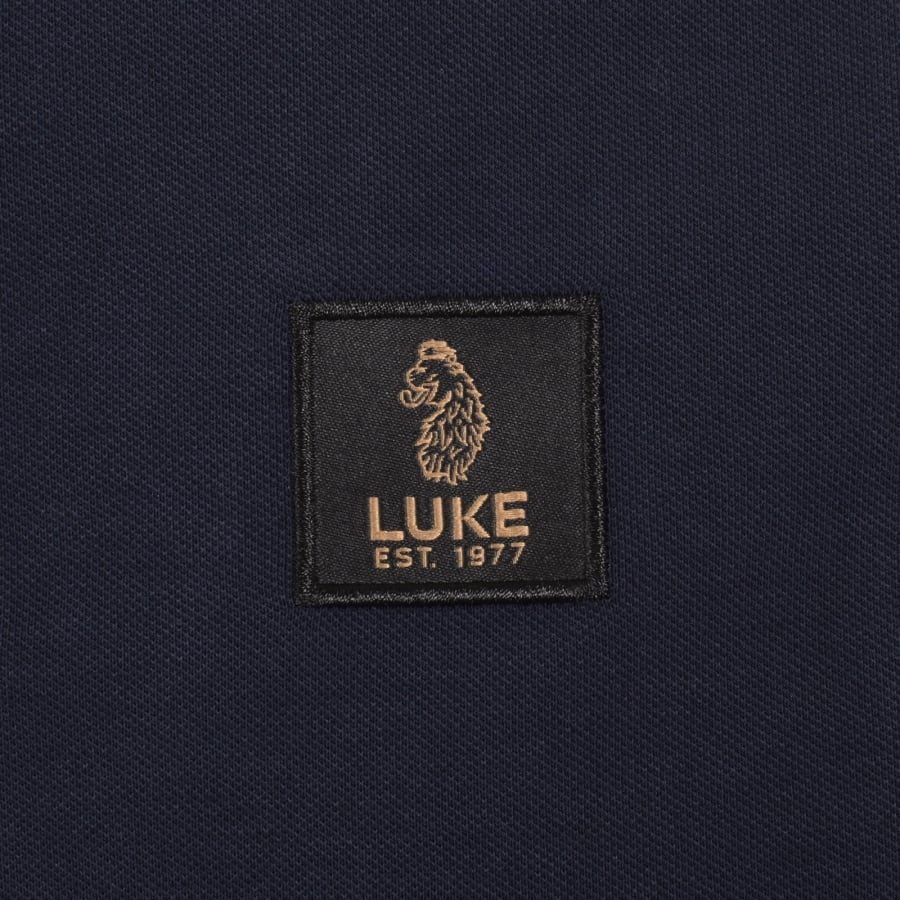 Image number 3 for Luke 1977 Makati Polo T Shirt Dark Navy