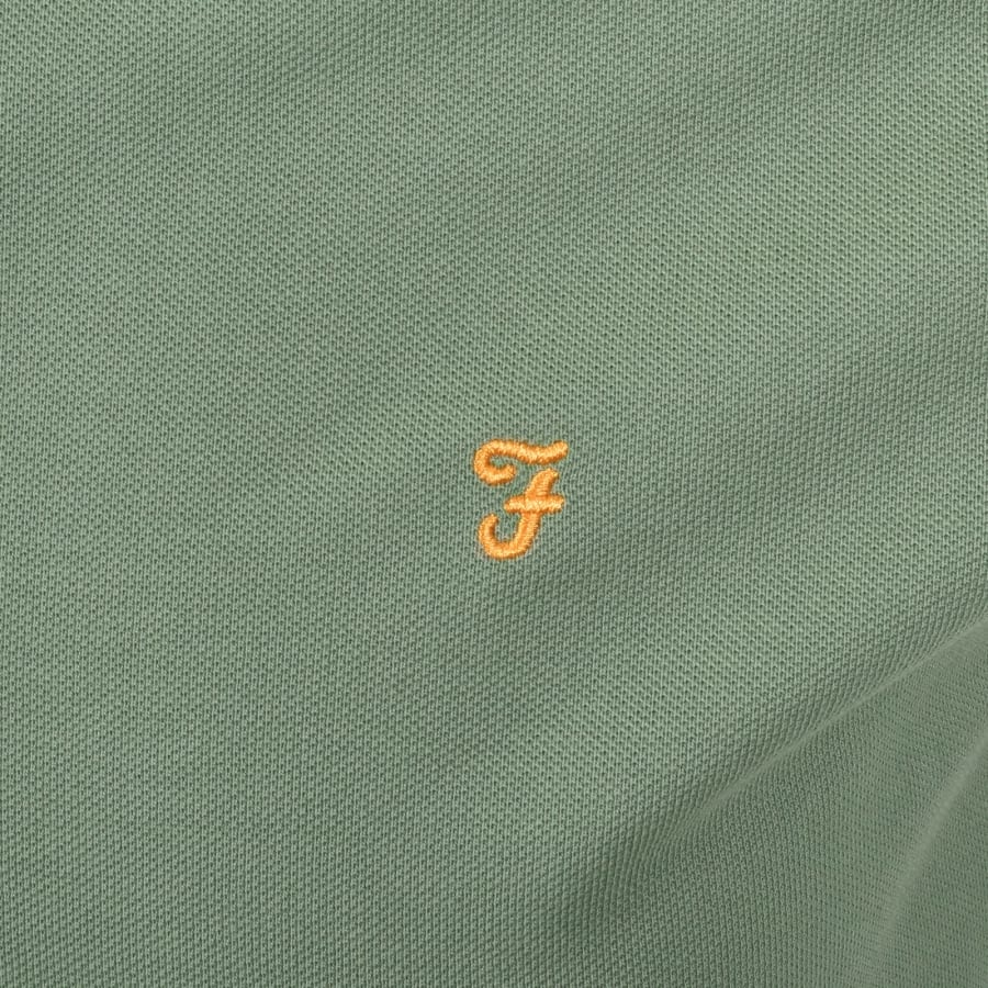 Image number 3 for Farah Blanes Polo T Shirt Green