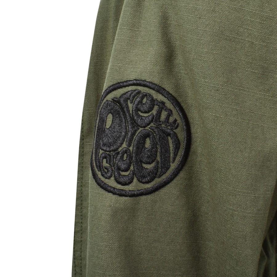 Image number 4 for Pretty Green Hatton Harrington Jacket Khaki