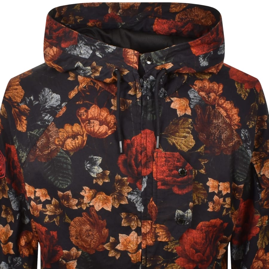 Image number 3 for Pretty Green Prestleigh Floral Jacket Multi