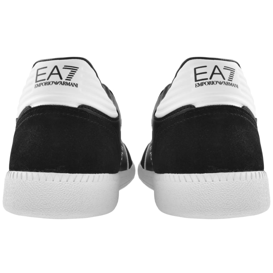 Image number 2 for EA7 Emporio Armani Logo Trainers Black