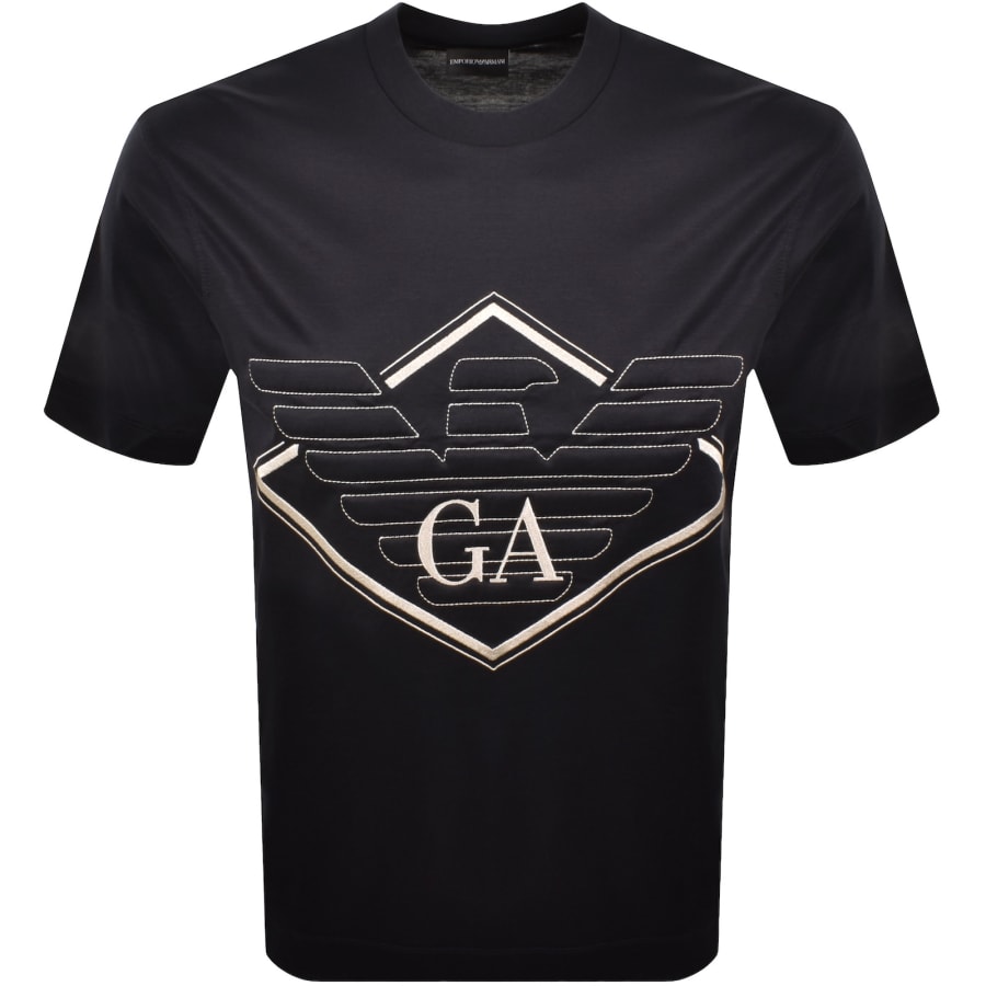 Image number 1 for Emporio Armani Logo T Shirt Navy