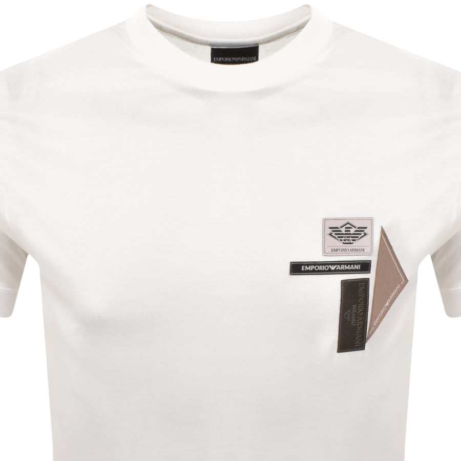 Image number 2 for Emporio Armani Logo T Shirt White