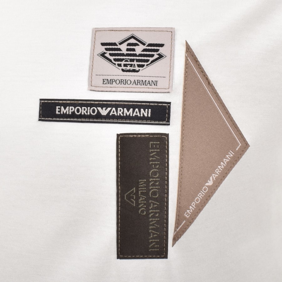 Image number 3 for Emporio Armani Logo T Shirt White