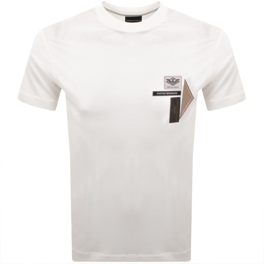 Image number 1 for Emporio Armani Logo T Shirt White