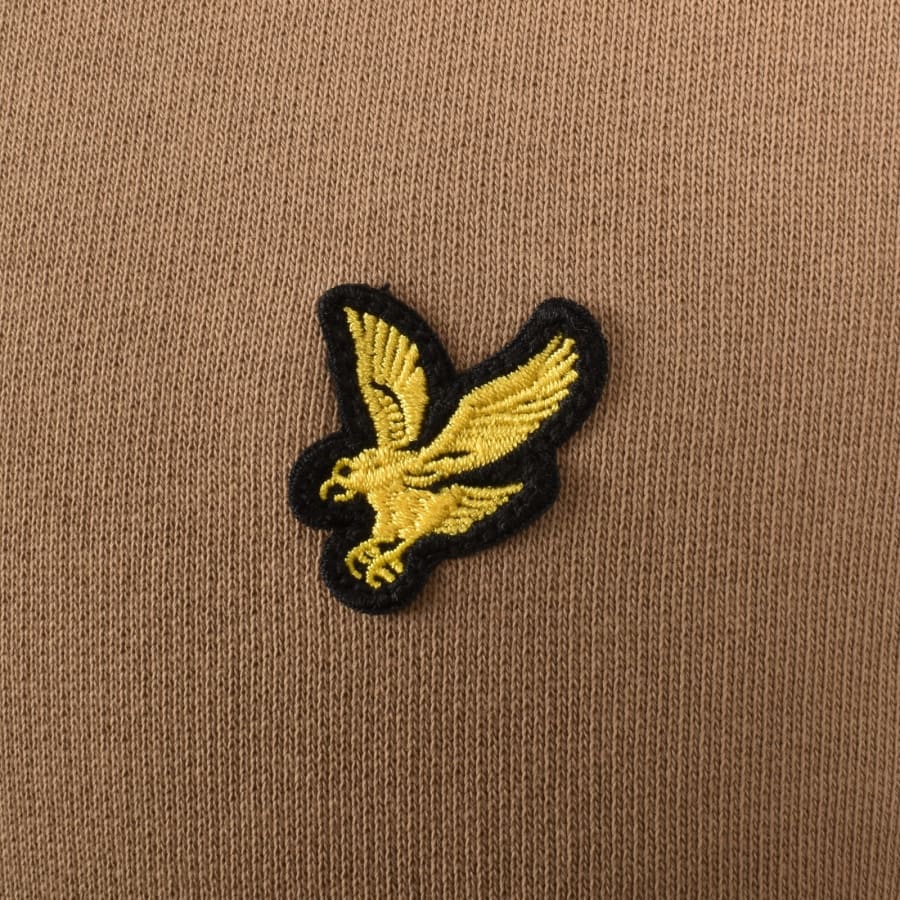 Image number 3 for Lyle And Scott Pullover Hoodie Brown