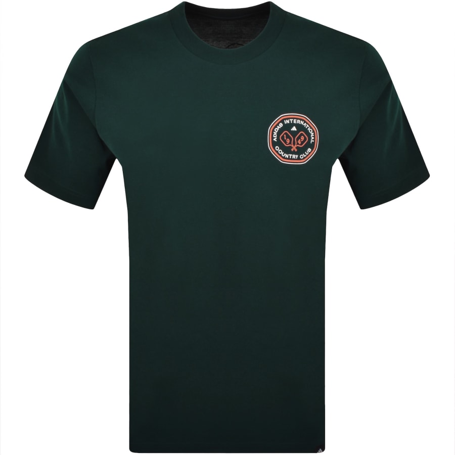 Image number 2 for adidas Sportswear CCS Graphic T Shirt Green