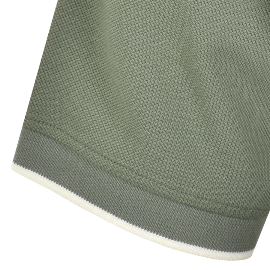 Image number 5 for Belstaff Tipped Polo T Shirt Green