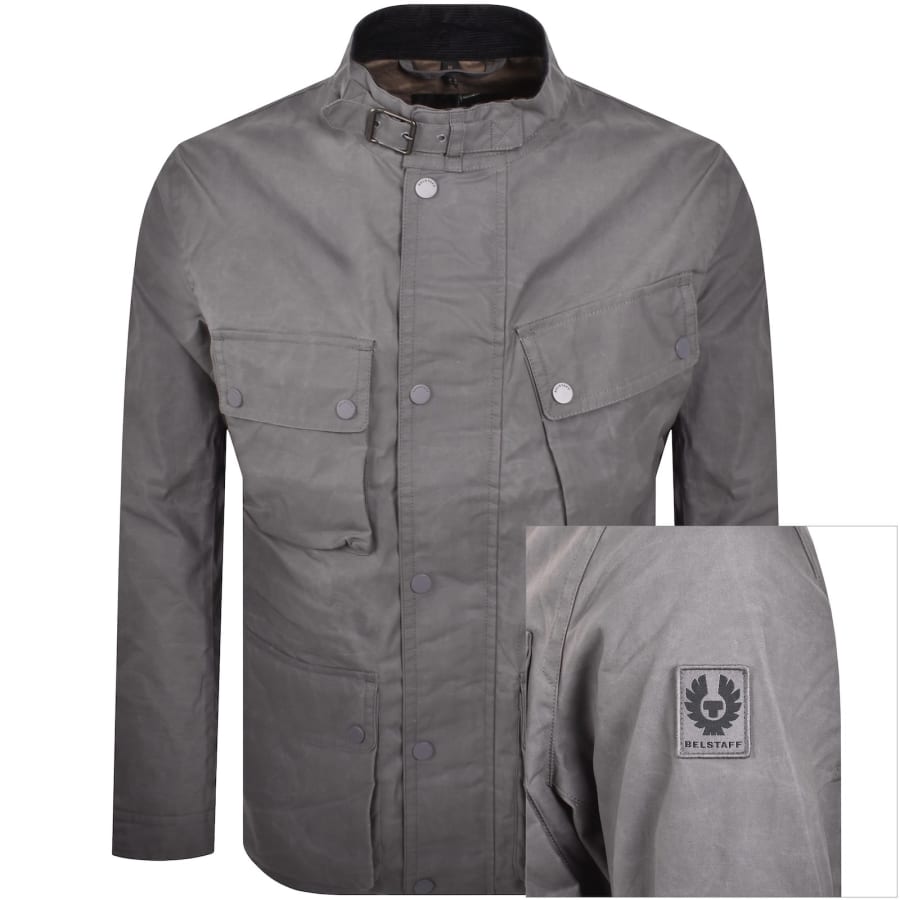 Image number 1 for Belstaff Service Fieldmaster Jacket Grey