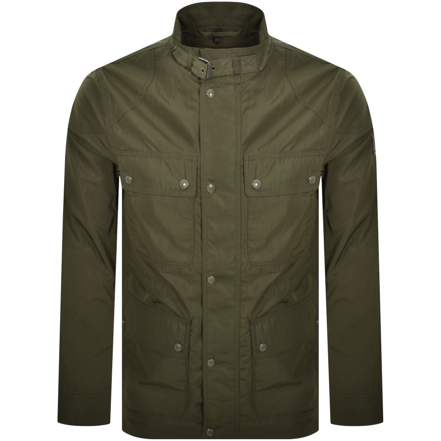 Image number 2 for Belstaff Vector Jacket Green
